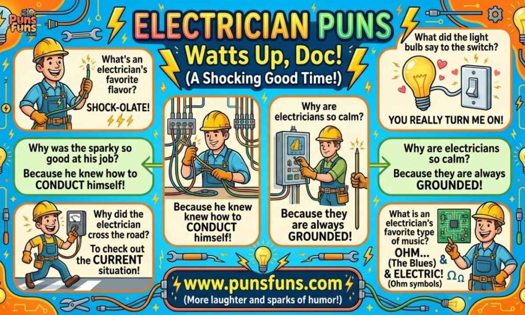 Electrician Puns
