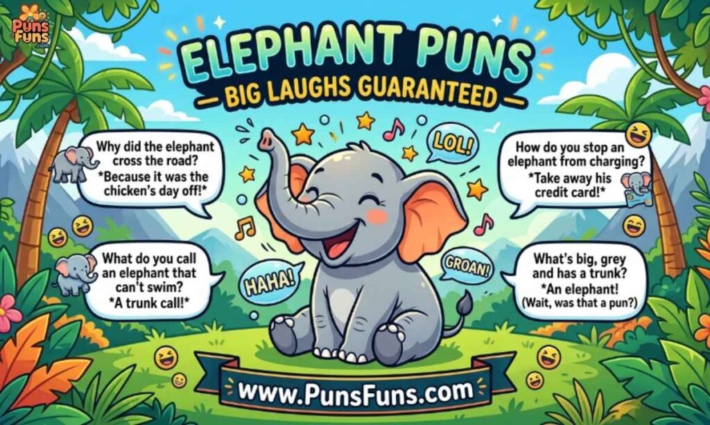 Elephant Puns — Big Laughs Guaranteed