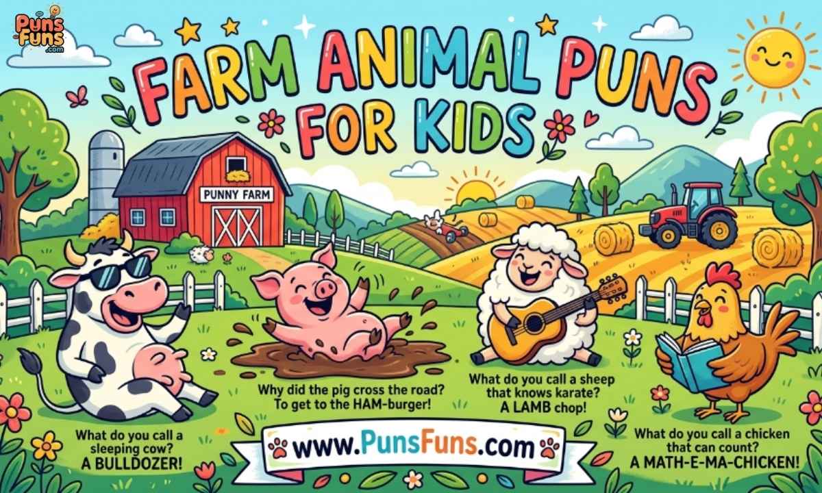 Farm Animal Puns for Kids