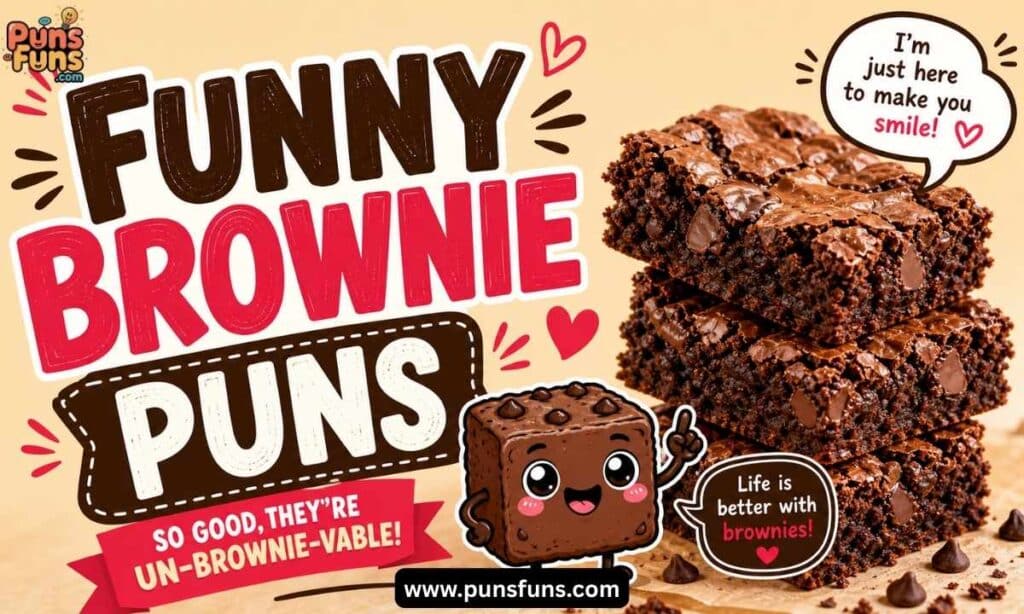 Funny Brownie Puns