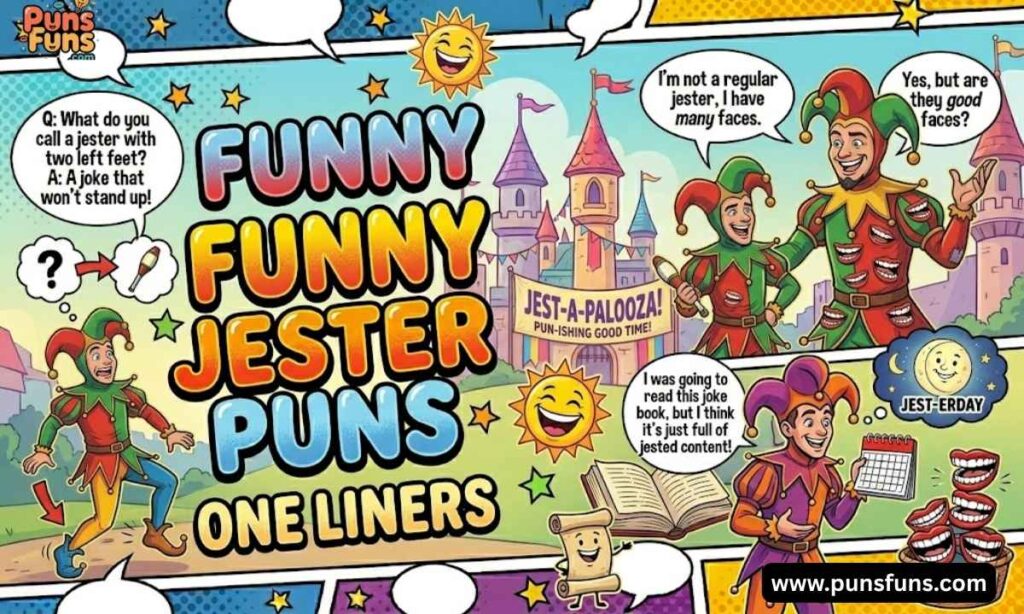 Funny Jester Puns One Liners