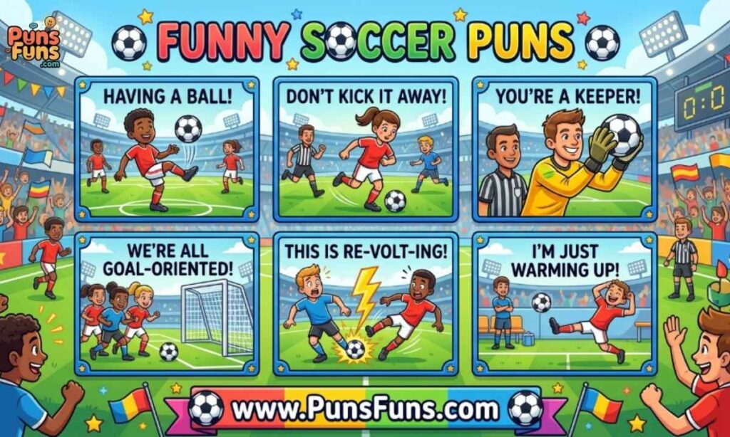 Funny Soccer Puns