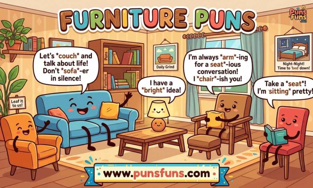 Furniture Puns