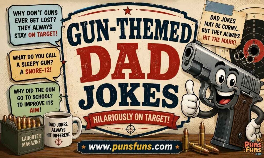 Gun-Themed Dad Jokes