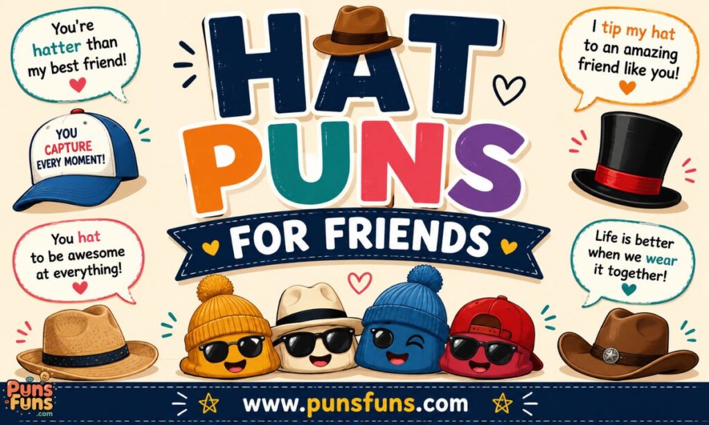 Hat Puns for Friends