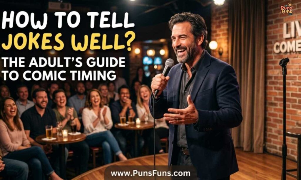 How to Tell Jokes Well The Adult's Guide to Comic Timing