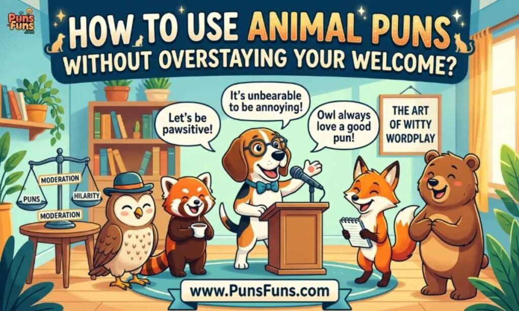 How to Use Animal Puns Without Overstaying Your Welcome