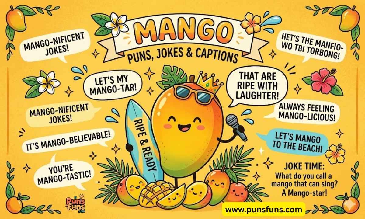 Mango Puns, Jokes & Captions That Are Ripe With Laughter