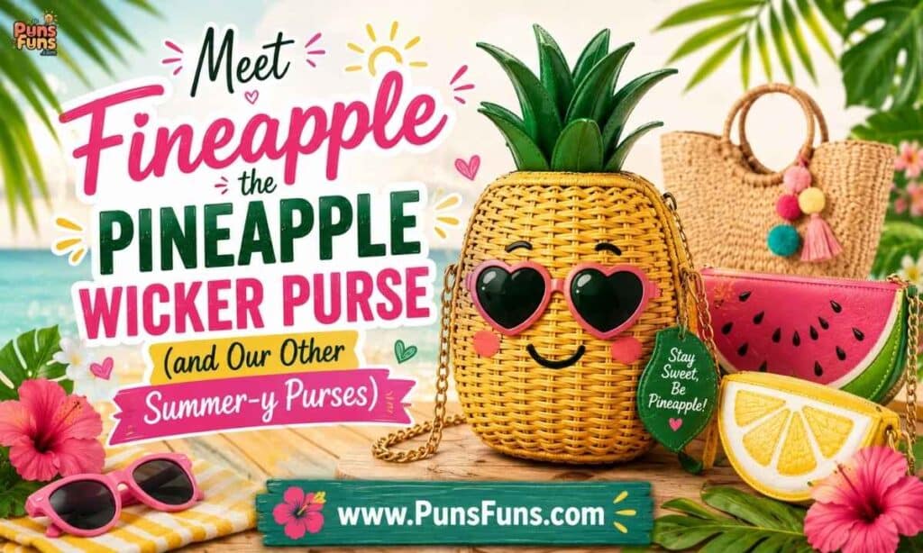 Meet Fineapple the Pineapple Wicker Purse (and Our Other Summer-y Purses)