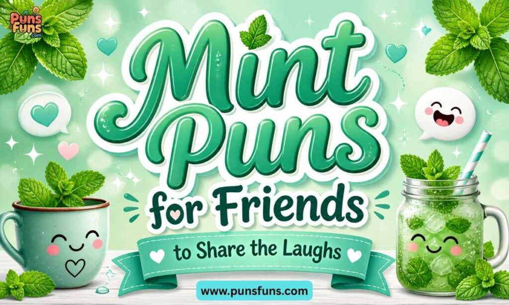 Mint Puns for Friends to Share the Laughs