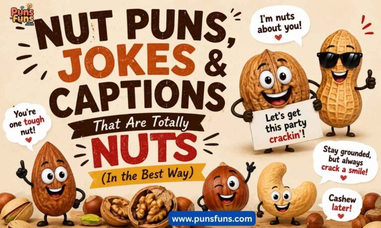 Nut Puns, Jokes & Captions That Are Totally Nuts (In the Best Way)