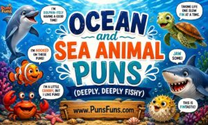 Ocean and Sea Animal Puns (Deeply, Deeply Fishy)
