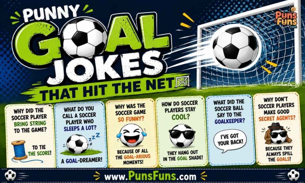 Punny Goal Jokes That Hit the Net