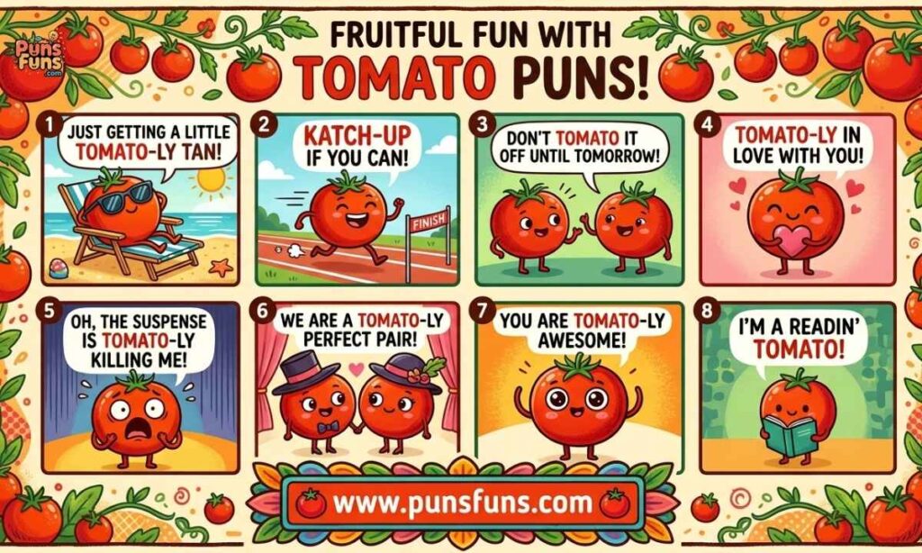 Puns With the Word "Tomato"