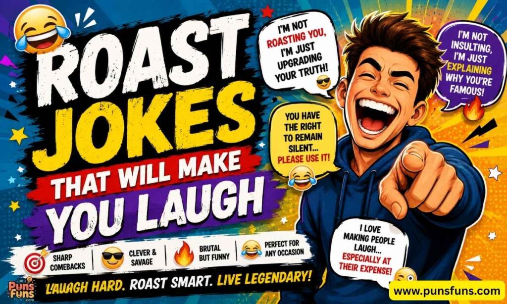 Roast Jokes That Will Make You Laugh