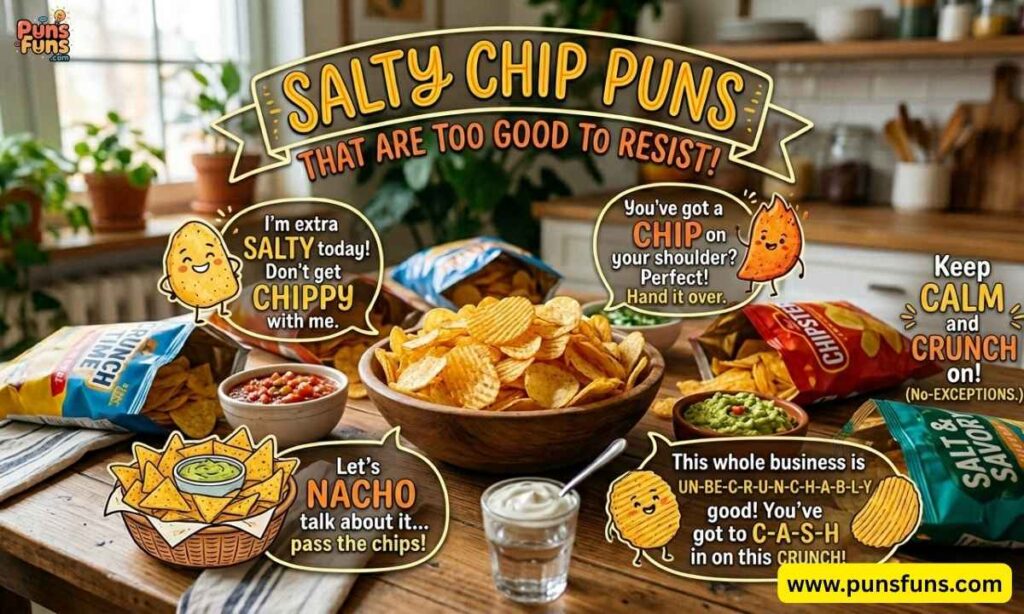 Salty Chip Puns That Are Too Good to Resist