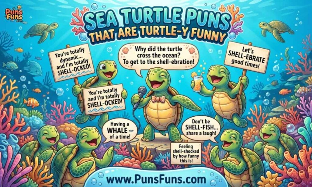 Sea Turtle Puns That Are Turtle-y Funny