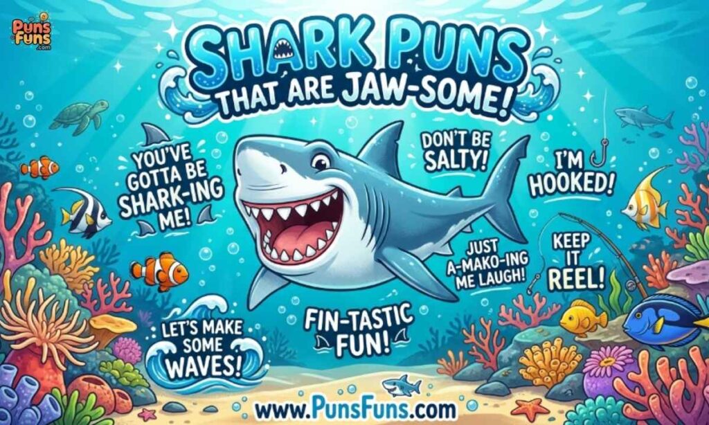 Shark Puns That Are Jaw-some