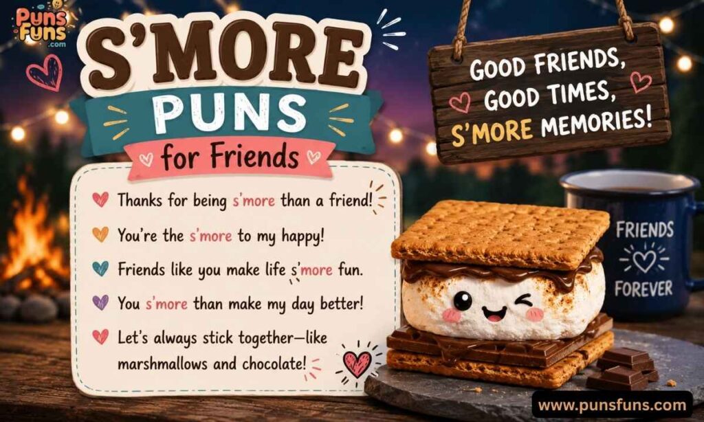 S'more Puns for Friends