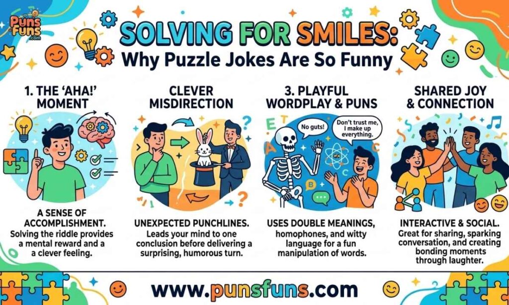 Solving for Smiles Why Puzzle Jokes Are So Funny
