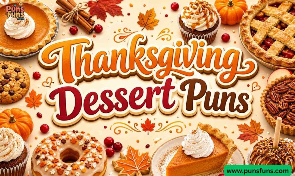 Thanksgiving Dessert Puns