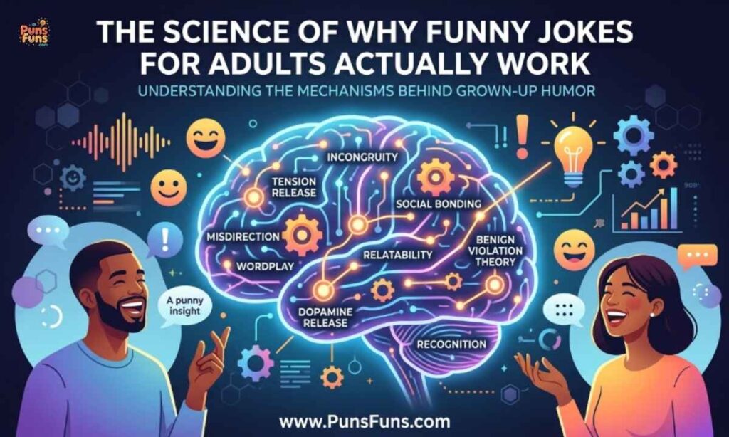The Science of Why Funny Jokes for Adults Actually Work