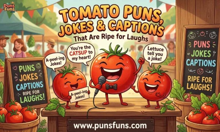 Tomato Puns, Jokes & Captions That Are Ripe for Laughs