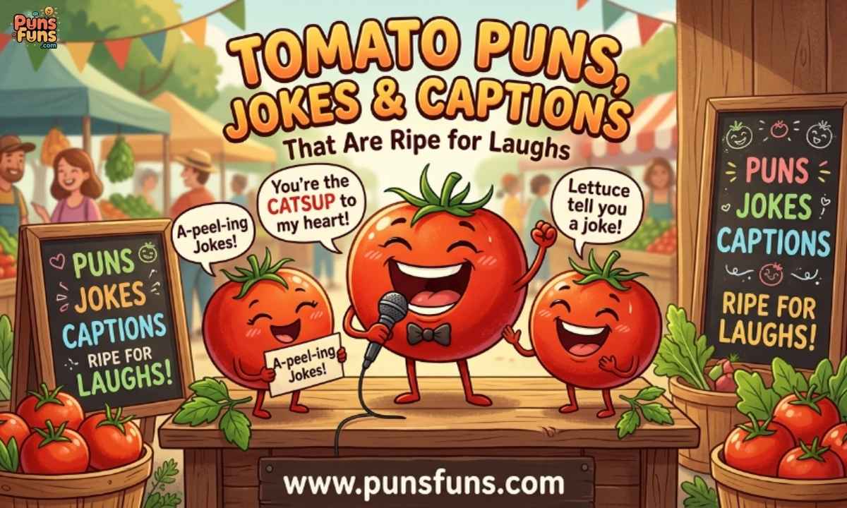 Tomato Puns, Jokes & Captions That Are Ripe for Laughs