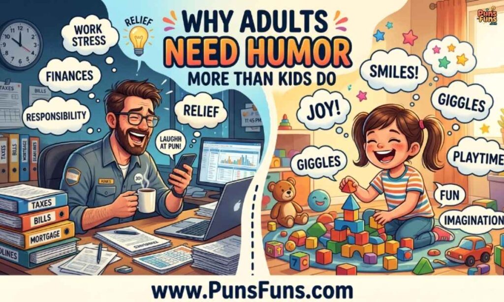 Why Adults Need Humor More Than Kids Do
