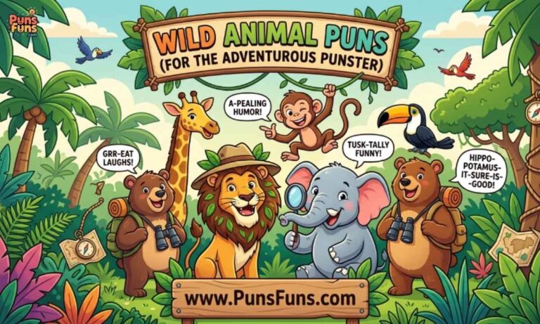 Wild Animal Puns (For the Adventurous Punster)