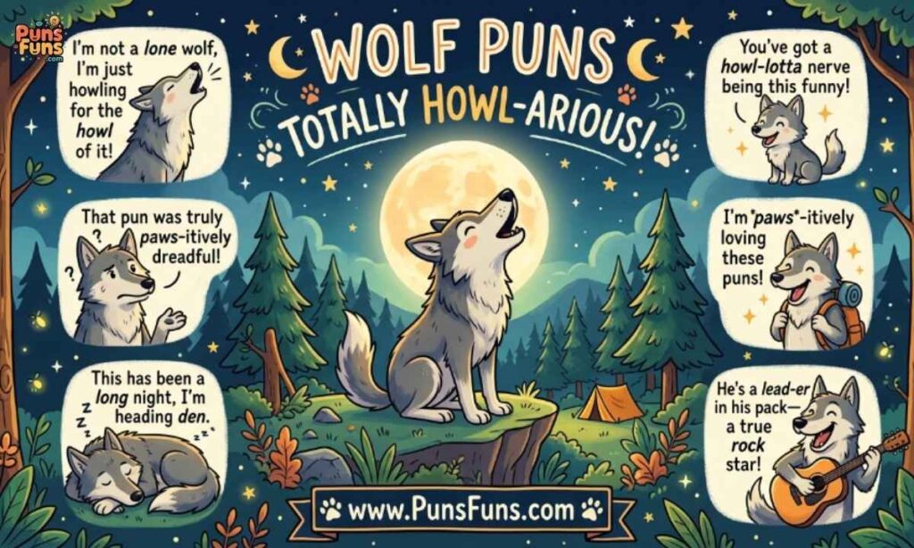 Wolf Puns — Totally Howl-arious