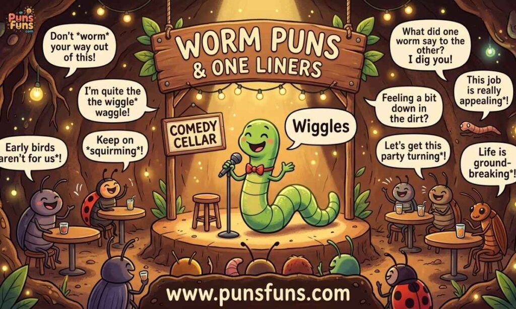 Worm Puns One Liners