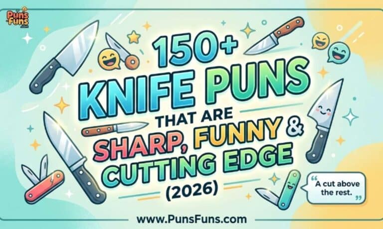 150+ Knife Puns That Are Sharp, Funny & Cutting Edge (2026)