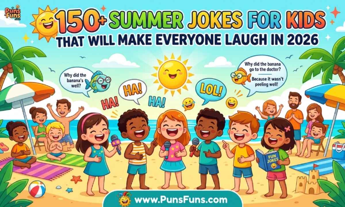 150+ Summer Jokes for Kids That Will Make Everyone Laugh in 2026