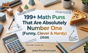199+ Math Puns That Are Absolutely Number One (Funny, Clever & Nerdy) (2026)