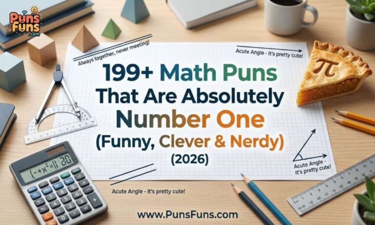 199+ Math Puns That Are Absolutely Number One (Funny, Clever & Nerdy) (2026)