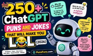 250+ ChatGPT Puns and Jokes That Will Make You LOL (2026)