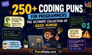 250+ Coding Puns for Programmers The Ultimate Collection of Geek Humor