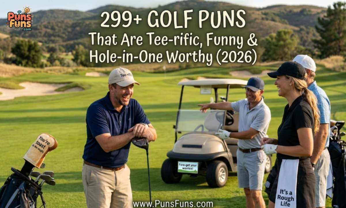 299+ Golf Puns That Are Tee-rific, Funny & Hole-in-One Worthy (2026)