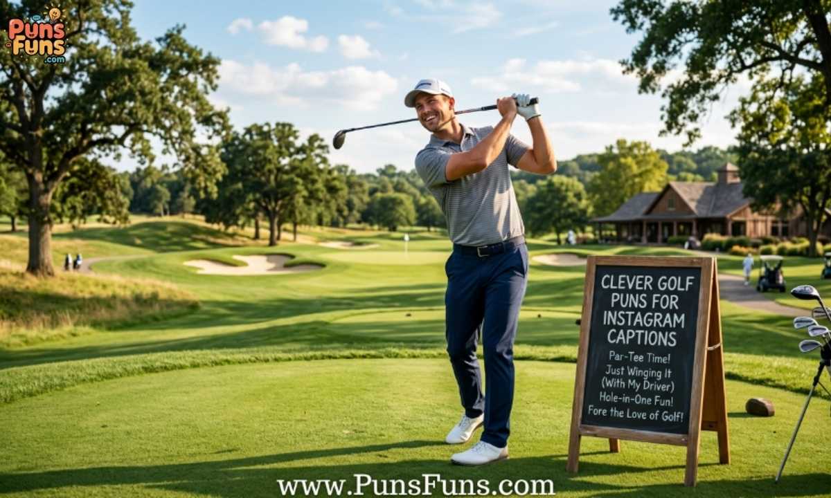 Clever Golf Puns for Instagram Captions
