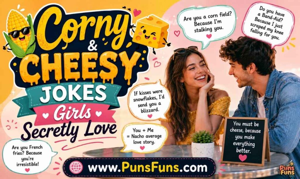 Corny and Cheesy Jokes Girls Secretly Love