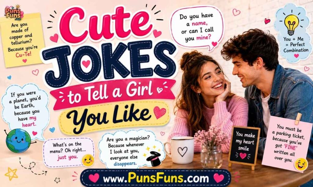 Cute Jokes to Tell a Girl You Like