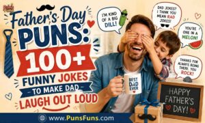 Father's Day Puns 100+ Funny Jokes to Make Dad Laugh Out Loud