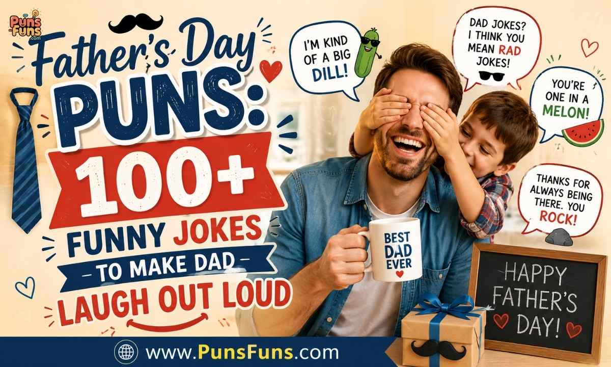 Father's Day Puns 100+ Funny Jokes to Make Dad Laugh Out Loud
