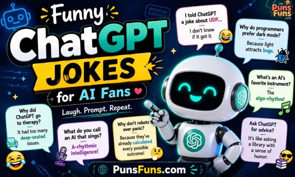 Funny ChatGPT Jokes for AI Fans