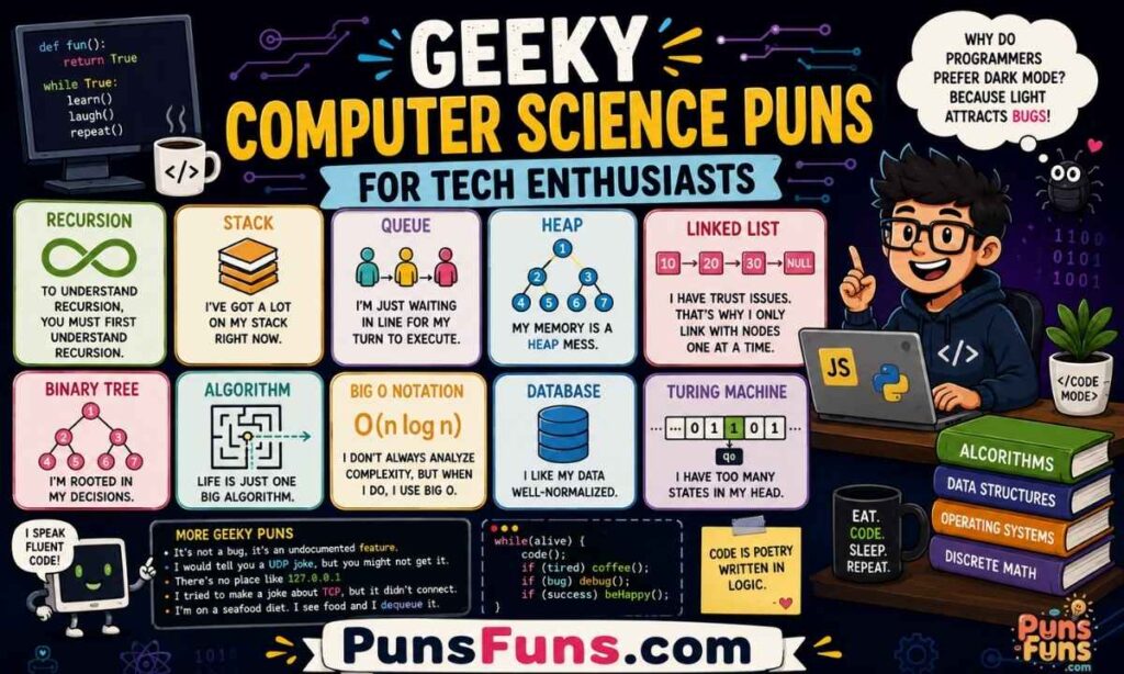 Geeky Computer Science Puns for Tech Enthusiasts
