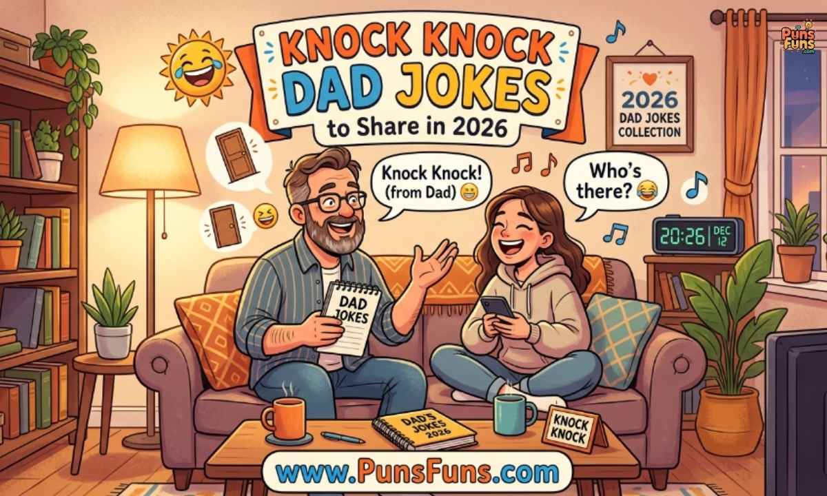 Knock Knock Dad Jokes to Share in 2026