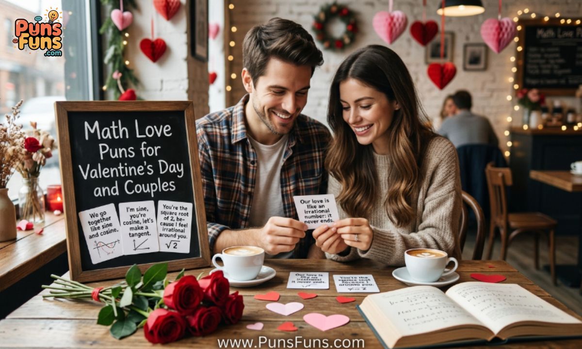 Math Love Puns for Valentine's Day and Couples