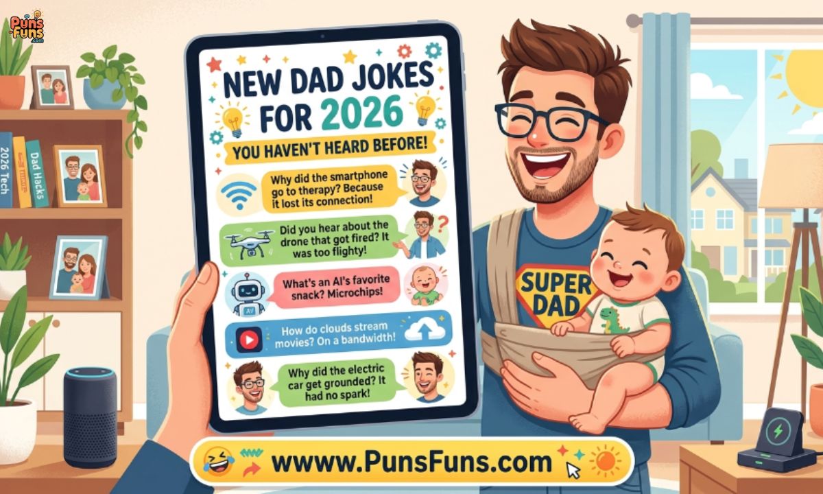 New Dad Jokes for 2026 You Haven't Heard Before