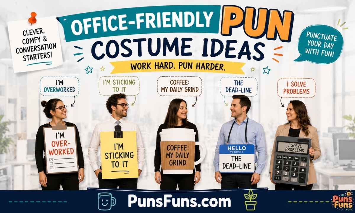 Office-Friendly Pun Costume Ideas